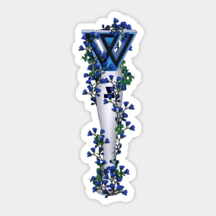 Winner Floral Lightstick kpop Sticker